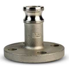 Камлоки нержавеющие с фланцем серии FA (ответная часть) Камлоки нержавеющие с фланцем серии FA (ответная часть)